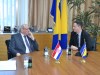 Предсједавајући Представничког дома др Денис Бећировић разговарао са новоименованим амбасадором Р Хрватске у БиХ 